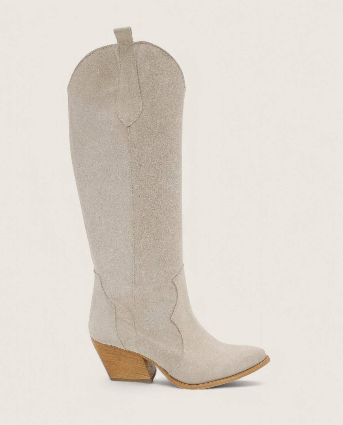 Ranger - Texano Alto Fino al Ginocchio Beige