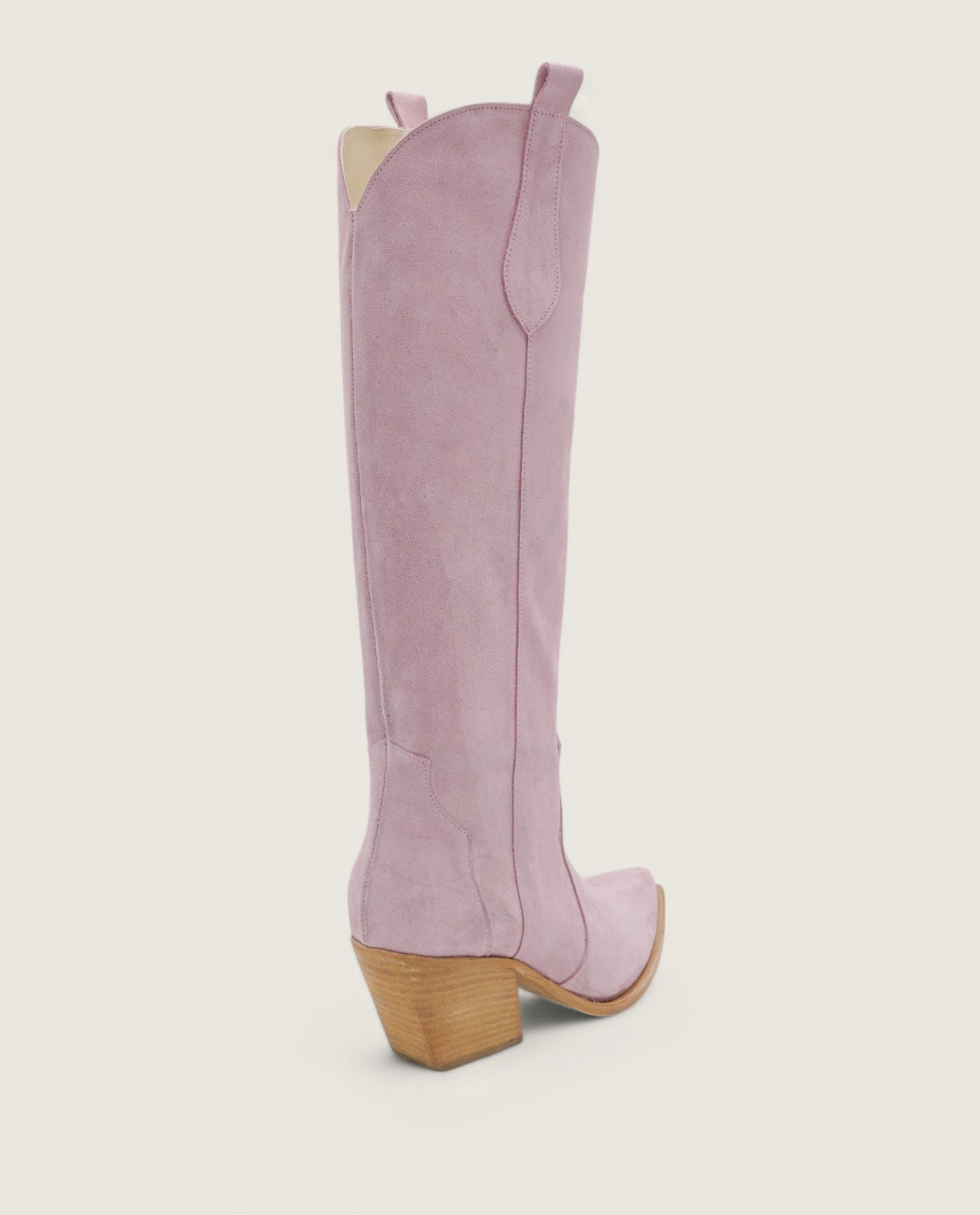 Ranger - Texano Alto Fino al Ginocchio Rosa