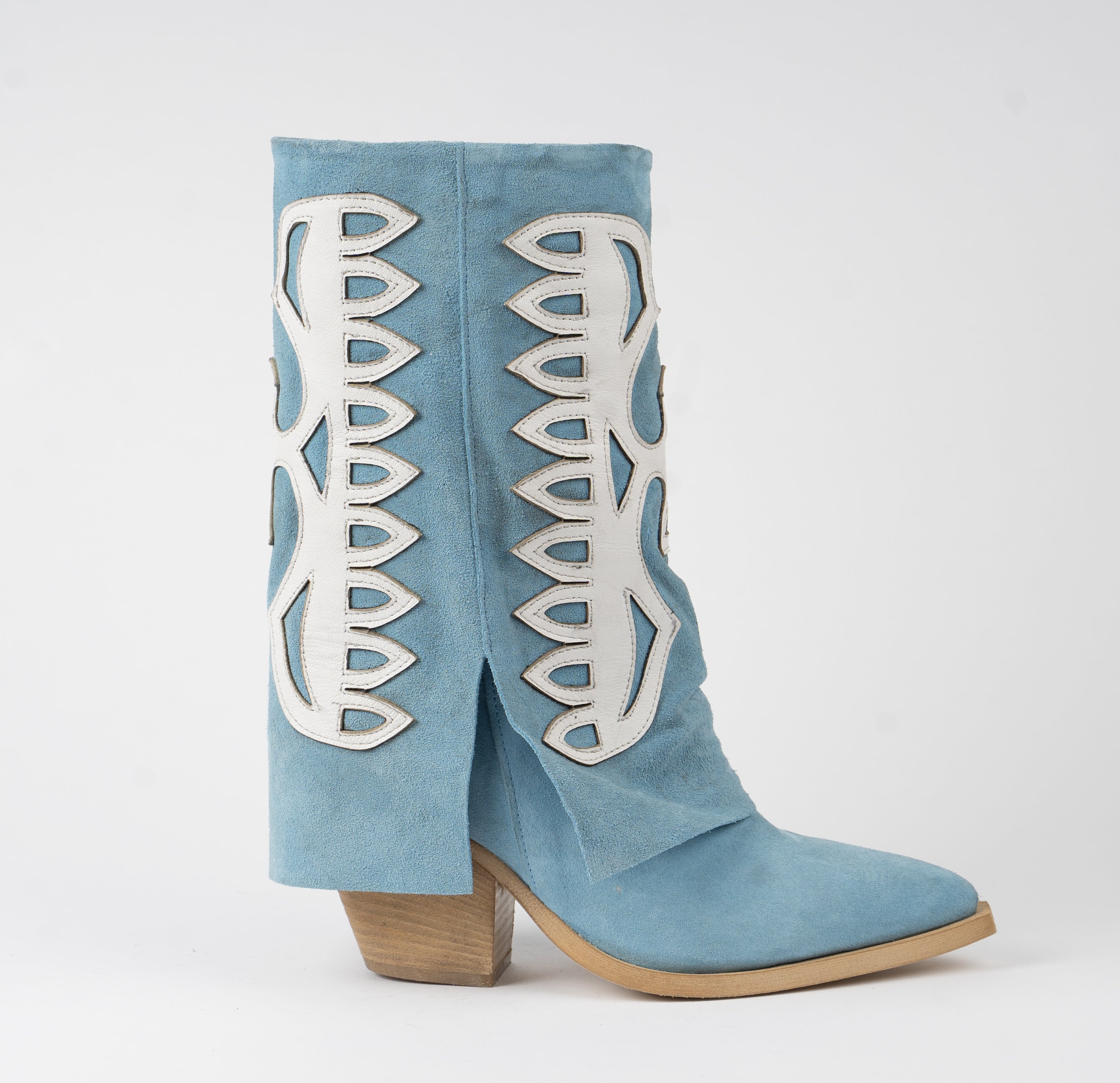 Rebel - Texan Tube with Laser Cuff Light Blue