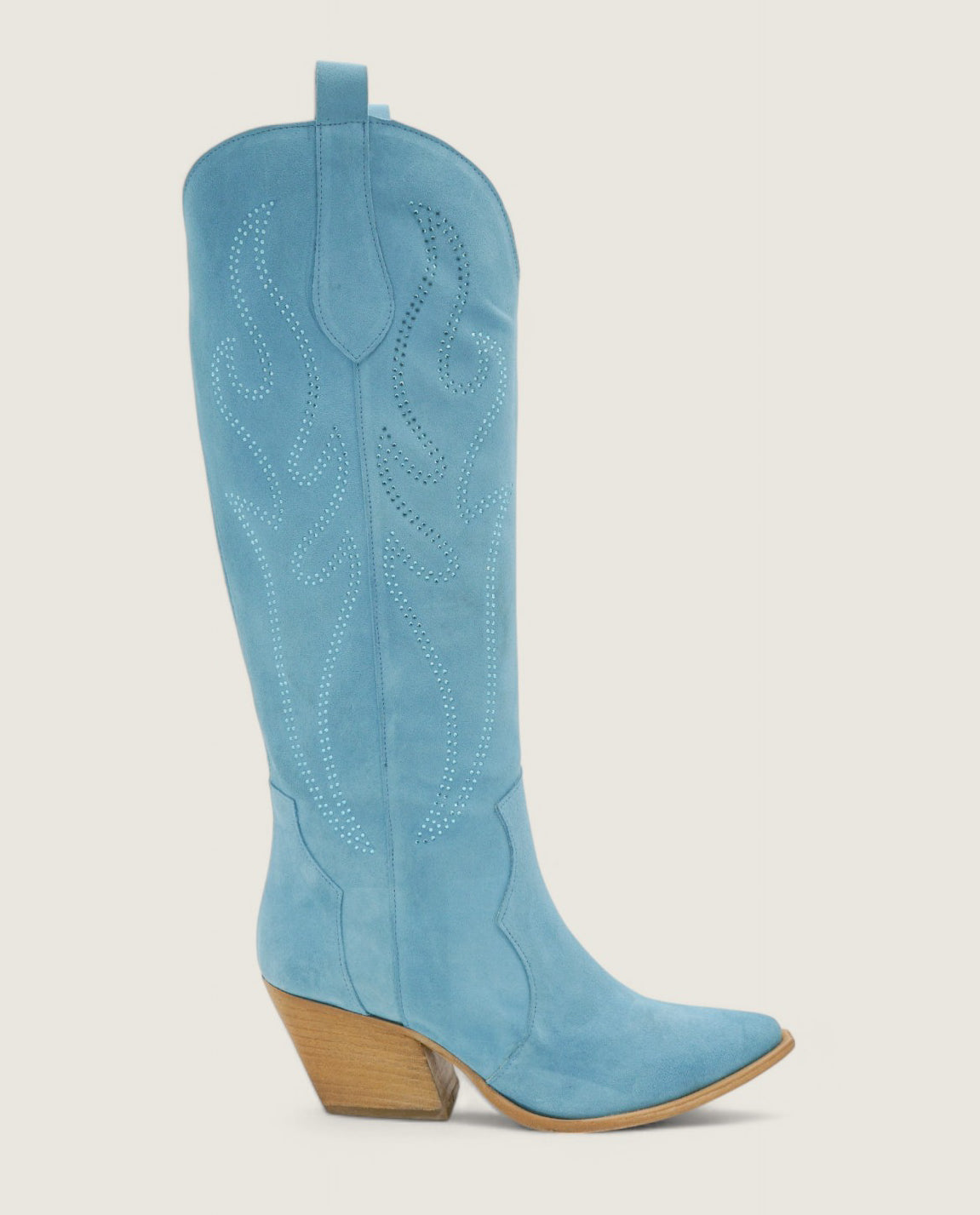 Stardust - Texan Flame Decorated with Light Blue Rhinestones