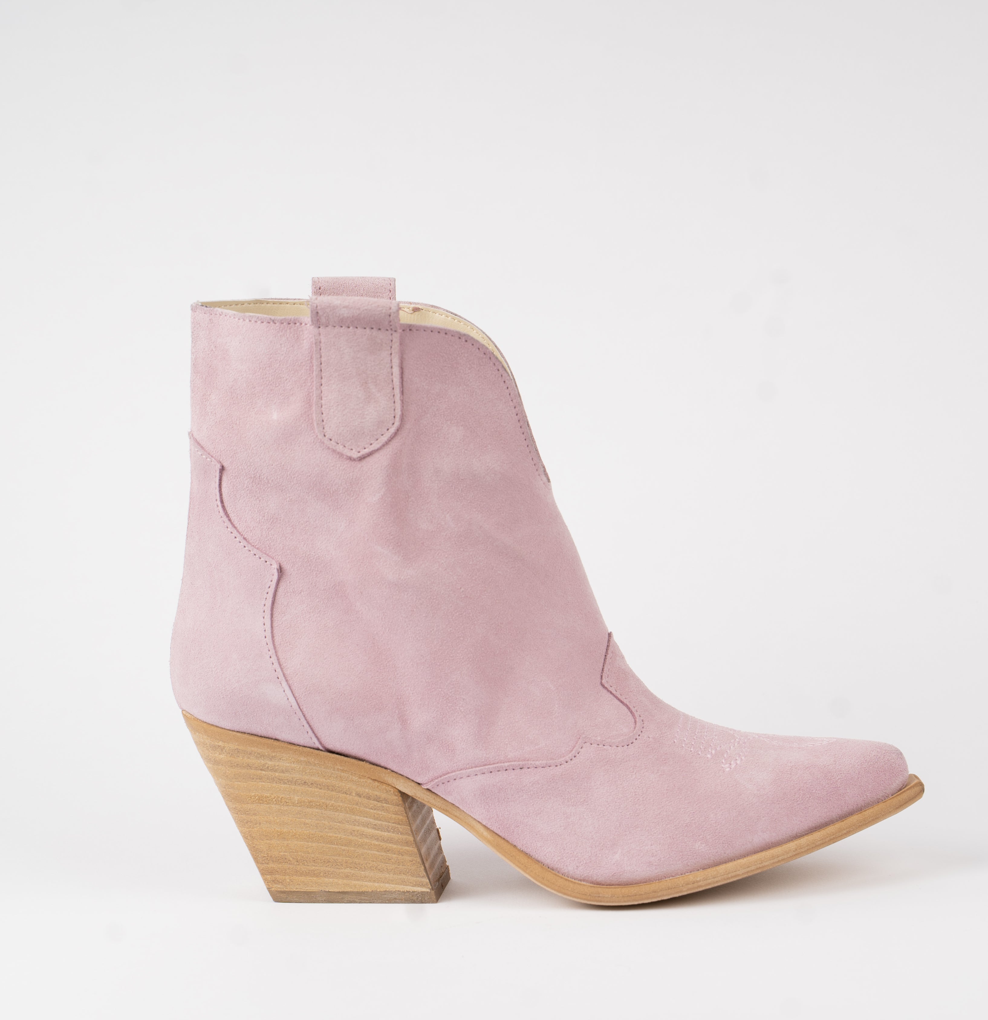 Desert - Low Texan Embroidered in Pink Tip