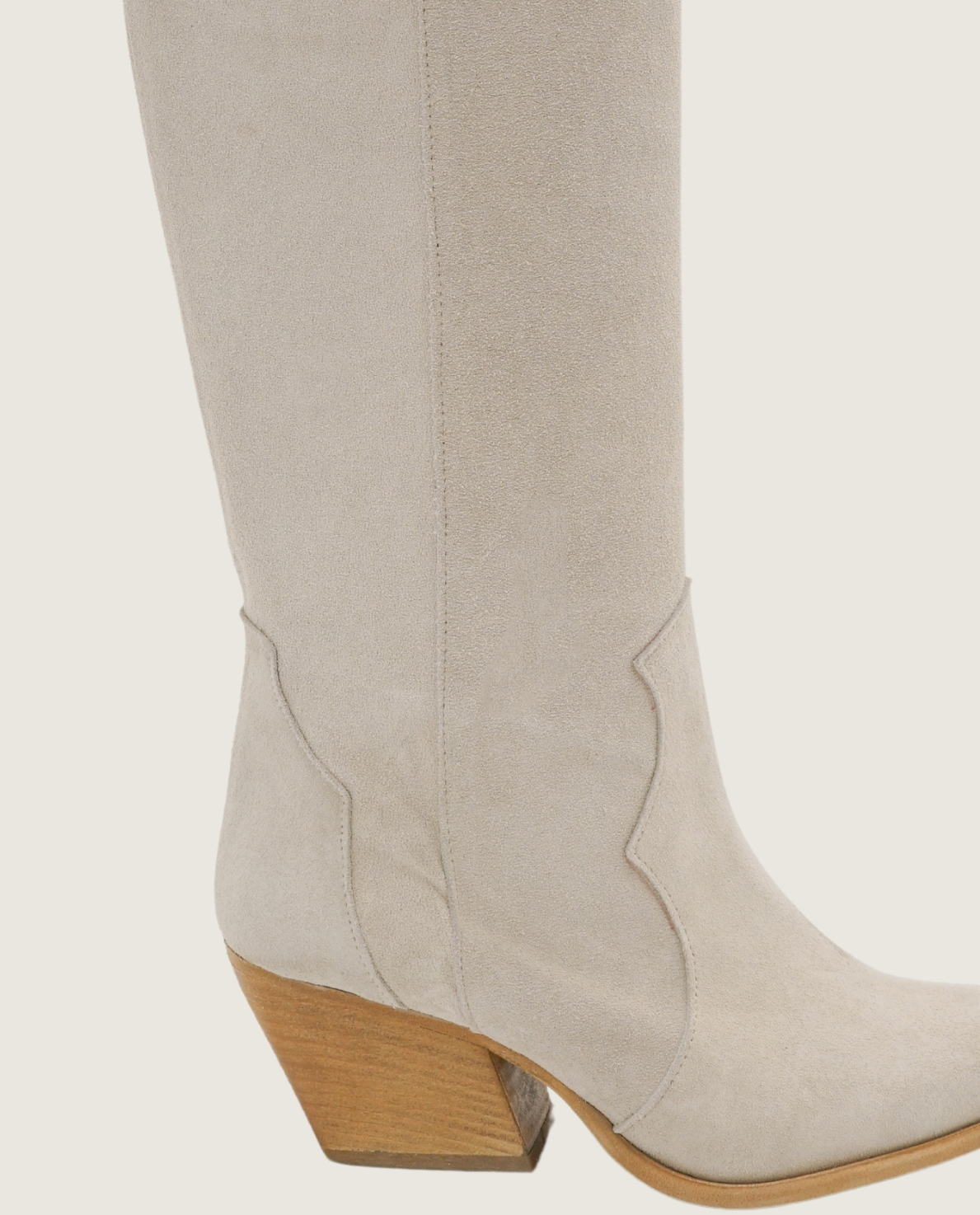 Ranger - Texano Alto Fino al Ginocchio Beige