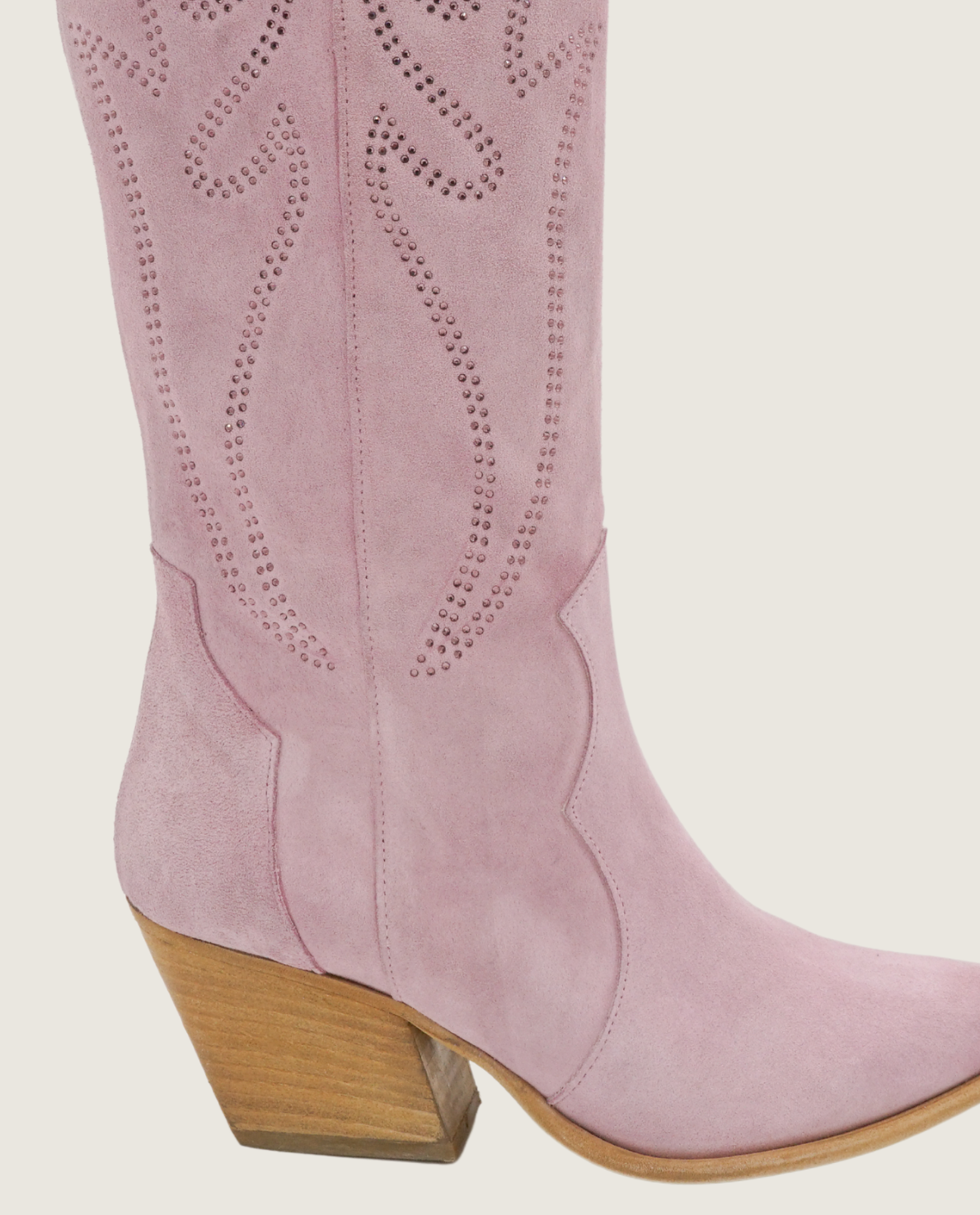 Stardust - Texan Flame Decorated with Pink Rhinestones